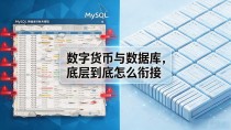 数字货币与数据库,底层到底怎么衔接