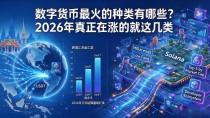 数字货币最火的种类有哪些?2026年真正在涨的就这几类