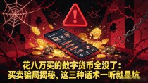 花八万买的数字货币全没了:买卖骗局揭秘,这三种话术一听就是坑