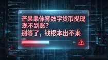 芒果体育数字货币提现不到账?别等了,钱根本出不来