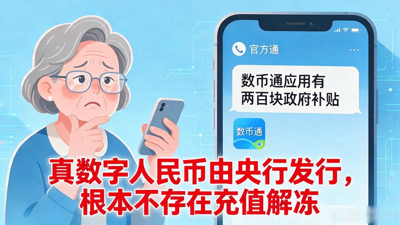 人民币数字货币诈骗:收到"官方退款短信",十有八九是骗局