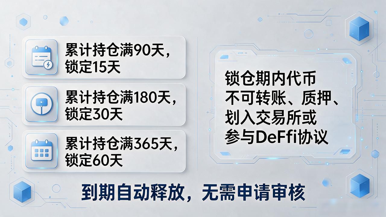 分红到账就锁仓?数字货币锁仓公告把时间线讲明白