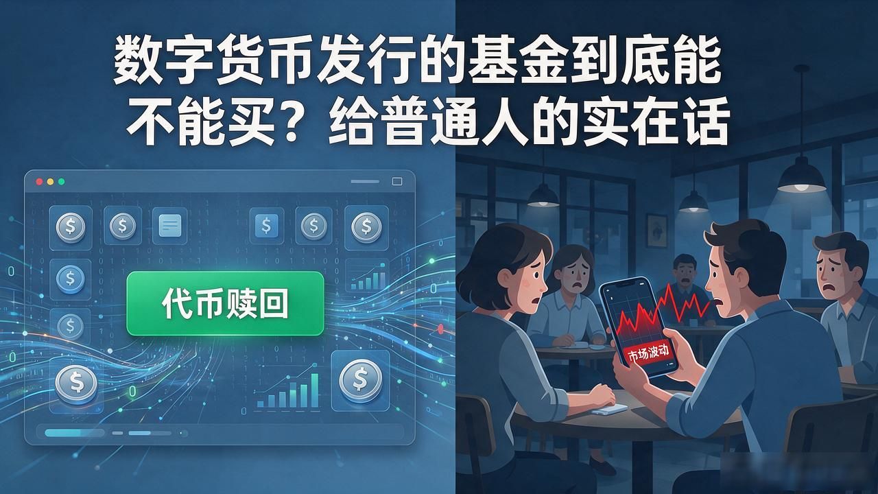 数字货币发行的基金到底能不能买?给普通人的实在话