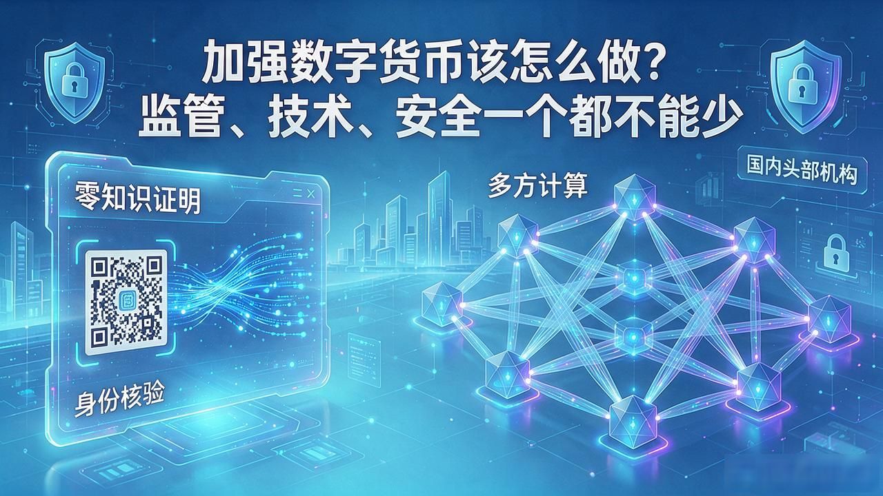 加强数字货币该怎么做?监管、技术、安全一个都不能少