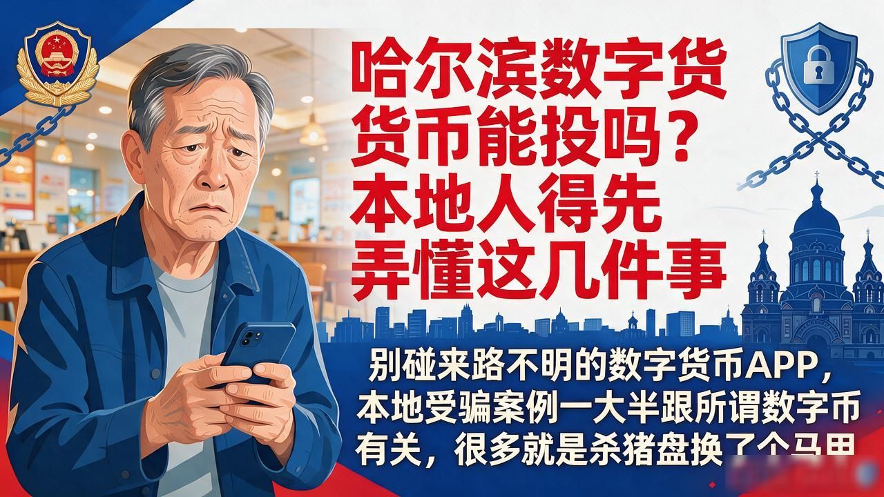 哈尔滨数字货币能投吗?本地人得先弄懂这几件事