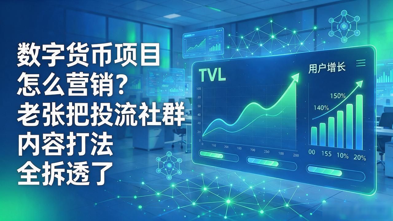 数字货币项目怎么营销?老张把投流社群内容打法全拆透了