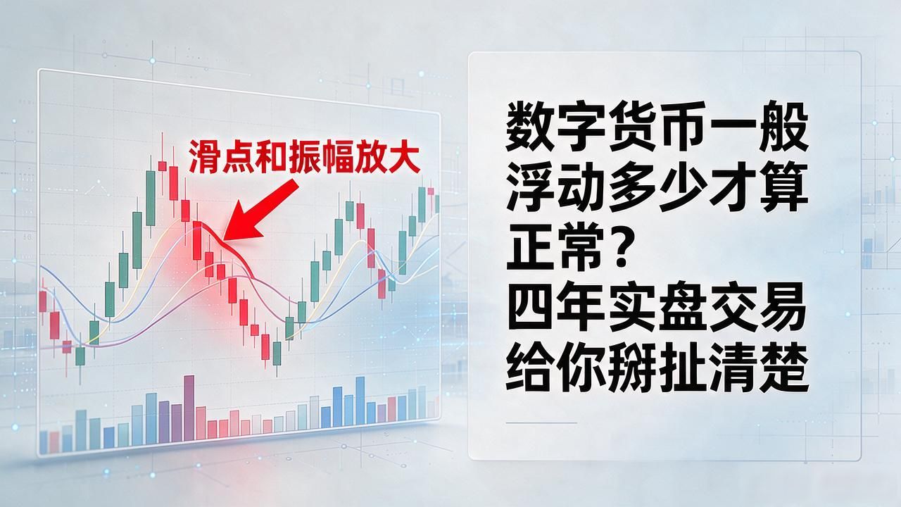 数字货币一般浮动多少才算正常?四年实盘交易给你掰扯清楚
