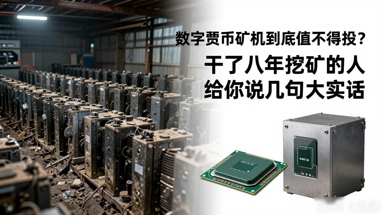 数字货币矿机到底值不值得投?干了八年挖矿的人给你说几句大实话