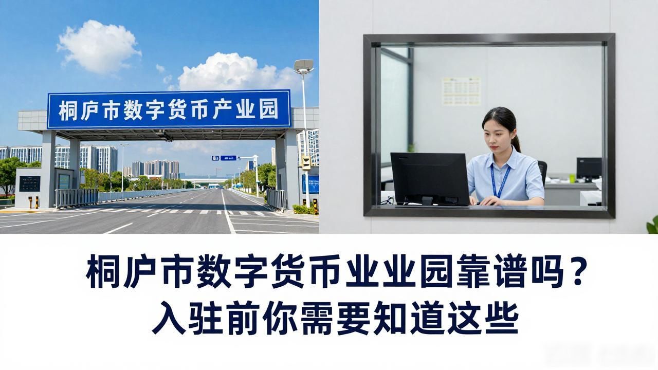 桐庐市数字货币产业园靠谱吗?入驻前你需要知道这些