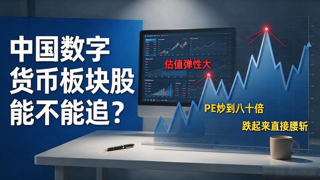 中国数字货币板块股能不能追?一个盯了四年的散户说几句掏心窝的话
