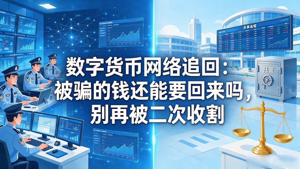 数字货币网络追回:被骗的钱还能要回来吗,别再被二次收割