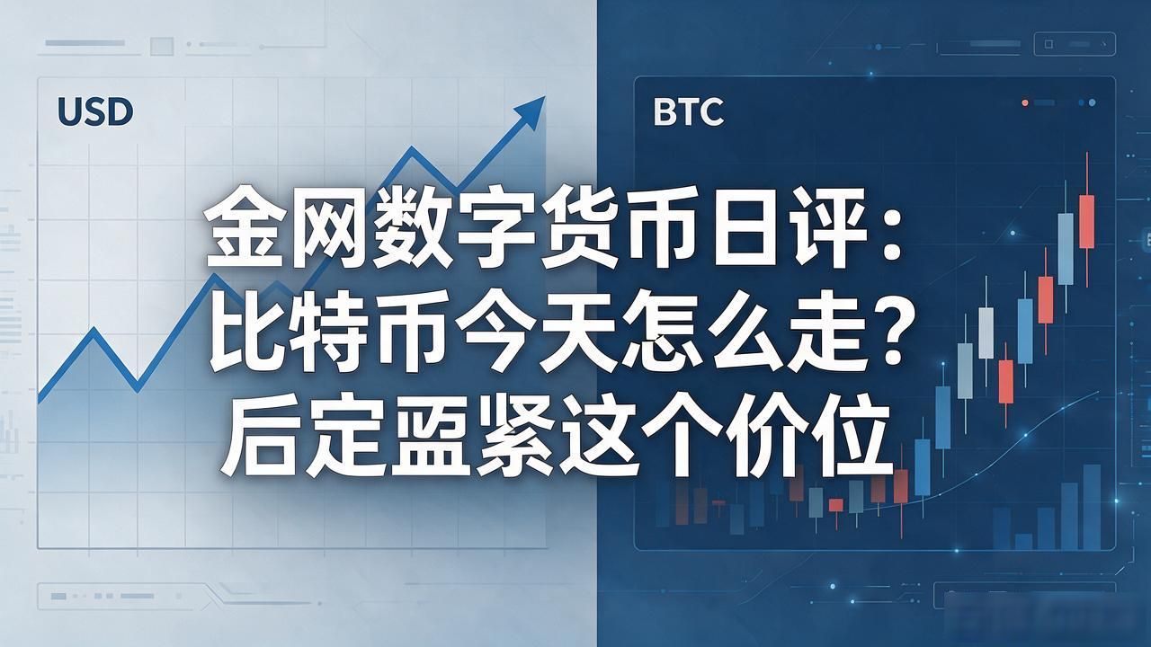金网数字货币日评:比特币今天怎么走?后市盯紧这个价位